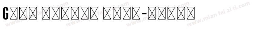 Grqy design bold字体转换